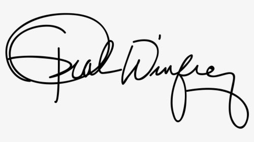 Oprah Winfrey Signature, HD Png Download, Free Download