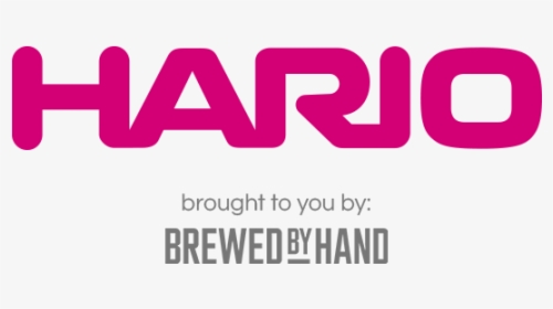 Brewed By Hand - Hario Brewed By Hand Logo, HD Png Download, Free Download