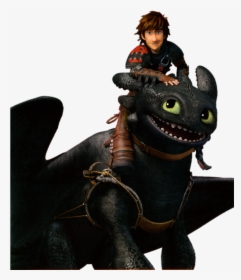 Hiccup And Toothless - Toothless Hiccup How To Train Your Dragon Characters, HD Png Download, Free Download