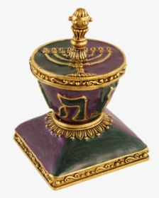 Menorah Dreidel - Quest Collection - Antique, HD Png Download, Free Download