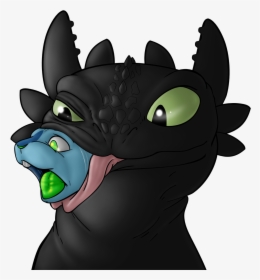 Mimic Jade And Toothless - Fur Affinity Vore, HD Png Download, Free Download