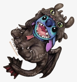Stitch Toothless, HD Png Download, Free Download