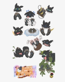 Toothless "s Paw-show Stickers - Toothless Tickle, HD Png Download, Free Download