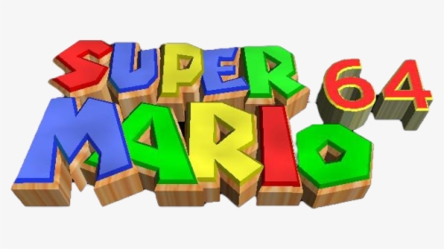 Super Mario 64 Logo, HD Png Download, Free Download