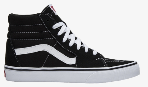 Black And White High Top Vans, HD Png Download, Free Download