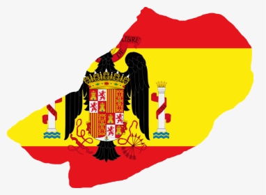 Spanish Flag Png Download - Franco Spain Flag, Transparent Png, Free Download