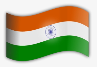 Curved Indian Flag, HD Png Download, Free Download