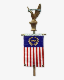 Spqa American Flag, HD Png Download, Free Download