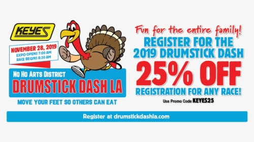 Keyes Auto Drumstick Dash - Cartoon, HD Png Download, Free Download