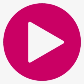 Play Button Icon Pink Png, Transparent Png, Free Download