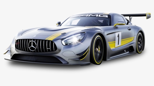 Gray Mercedes Benz Race Car - Mercedes Amg Gt3 Png, Transparent Png, Free Download