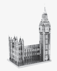 Metal Earth Architecture - 3d Metal Puzzles Big Ben, HD Png Download, Free Download