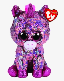 Sparkle The Pink Unicorn Regular Flippable"  Title="sparkle - Unicorn Beanie Boo, HD Png Download, Free Download