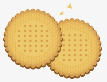 Round Cookie / Biscuit - Biscuit Clipart, HD Png Download, Free Download