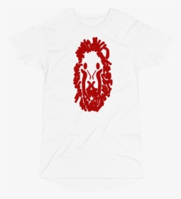 Lion King White Tee Long Body Variation Mockup Front, HD Png Download, Free Download