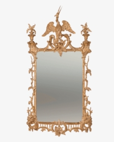 Chippendale Mirror With Ho Ho Bird Surmount"  Class="lazyload - Mirror, HD Png Download, Free Download