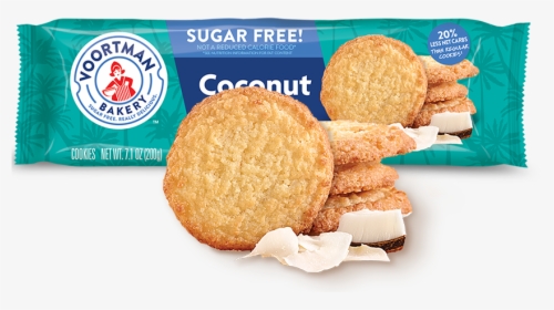 Sugar Free Coconut - Shortbread, HD Png Download, Free Download