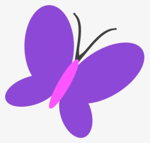 Butterfly Purple Clipart - Pink And Purple Butterfly Clipart, HD Png Download, Free Download