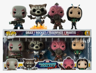 Funko Pop Guardians Of The Galaxy 4 Pack, HD Png Download, Free Download