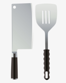 Kitchen Knife And Spatula - Spatulla Png, Transparent Png, Free Download