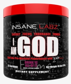 Picture - Am God Pre Workout, HD Png Download, Free Download