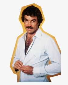 Poland Dating Site Taco Meat Chest Hair - Tom Selleck And Burt Reynolds, HD Png Download, Free Download