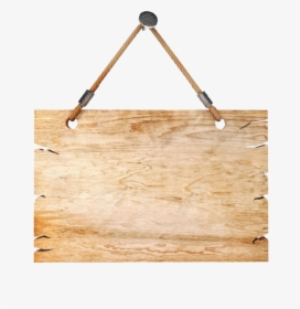 Hanging Blank Wood Sign, HD Png Download, Free Download