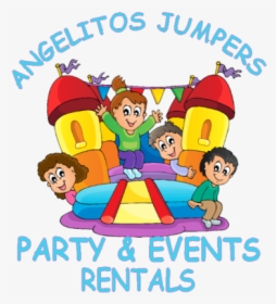 Angelitos Jumpers Llc - Cartoon, HD Png Download, Free Download