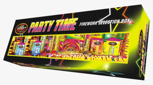 Party , Png Download - Party Time Selection Box Firework, Transparent Png, Free Download