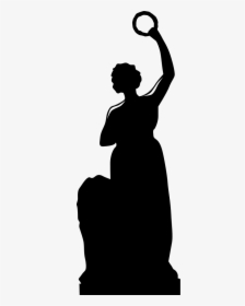Bavaria Statue - Bavaria Silhouette, HD Png Download, Free Download