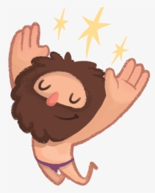 Space Caveman Stickers Messages Sticker-3 - Cartoon, HD Png Download, Free Download