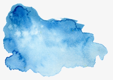 #sticker #watercolor #smudge #blue #freetoedit - Watercolor Smudge Blue Png, Transparent Png, Free Download