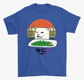 Smudge The Cat Eating Salad Meme Nani What Shirts - Funny Marvel T Shirts, HD Png Download, Free Download