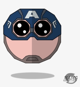 5 Steve Rogers - Emoji Avengers Png, Transparent Png, Free Download
