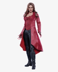 Captain America Civil War Scarlet Witch Hot Toys, HD Png Download - kindpng