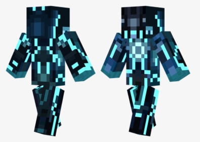 Minecraft Tron Skin, HD Png Download, Free Download