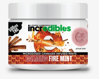 Incredibles Calming Fire Mints Med - Incredibles Fruit Tarts, HD Png Download, Free Download