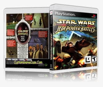 Star Wars Episode I Jedi Power Battles - Star Wars Jedi Power Battle, HD Png Download, Free Download