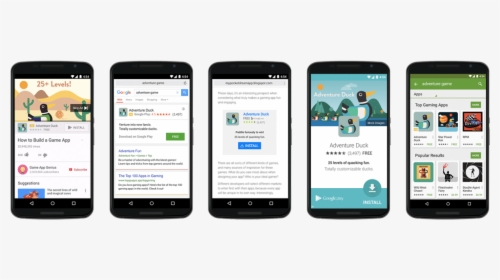 Google Eyes Crm And App Install Budgets With New Advertising - Universal App Campaign Examples, HD Png Download, Free Download