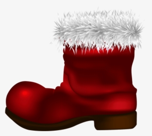 Free Png Santa Claus Boot Png - Santa Claus Shoe Png, Transparent Png, Free Download