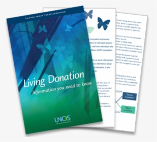 Living Donor Brochure - Flyer, HD Png Download, Free Download