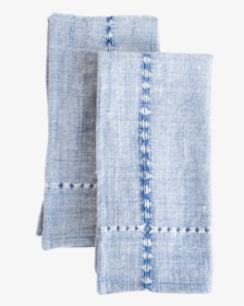Blue Pulled Cotton Napkin, HD Png Download, Free Download