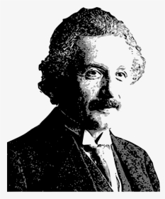 Albert Einstein Vector Svg Clip Arts - Transparent Albert Einstein Art Png, Png Download, Free Download