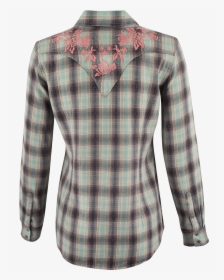 Ryan Michael Ombre Dobby Plaid Shirt , Png Download - Plaid, Transparent Png, Free Download