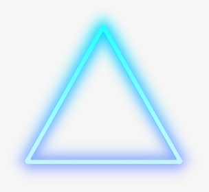 Transparent Light Glow Png - Neon Triangle Png, Png Download, Free Download