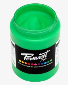 300ml Permaset Glow Green Web - Acrylic Paint, HD Png Download, Free Download