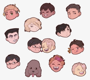 Yuri On Ice Stickers , Png Download - Yuri On Ice Stickers, Transparent Png, Free Download