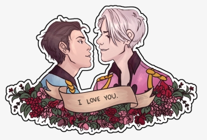 Image Of Yuri On Ice Sticker - Illustration, HD Png Download, Free Download