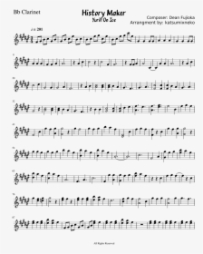 Shape Of You Clarinet Sheet Music, HD Png Download, Free Download