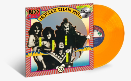 Kiss Hotter Than Hell Orange Vinyl, HD Png Download, Free Download